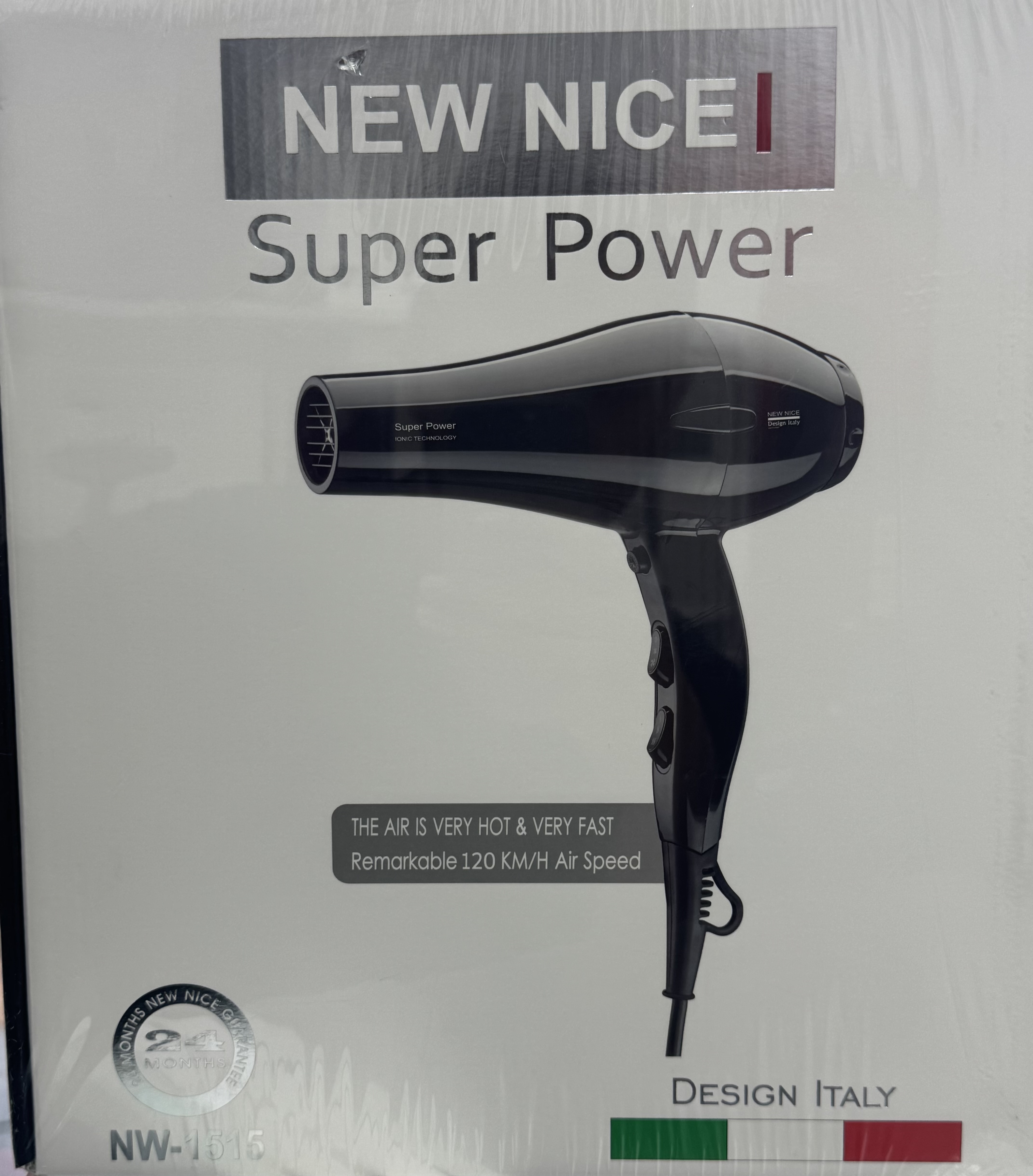 سشوار نیونایس مدل NW-1515 با قدرت 2200w