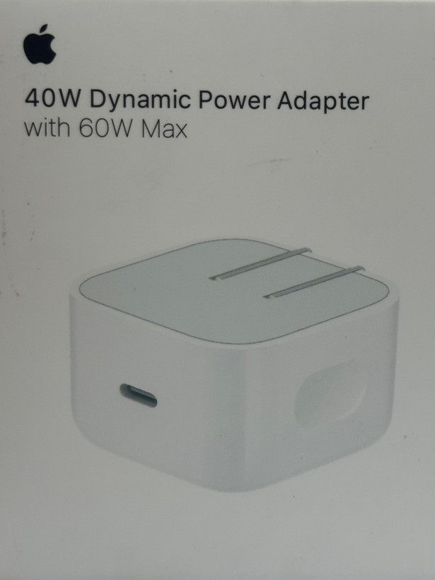 شارژر اپل توان 40 وات دو پین