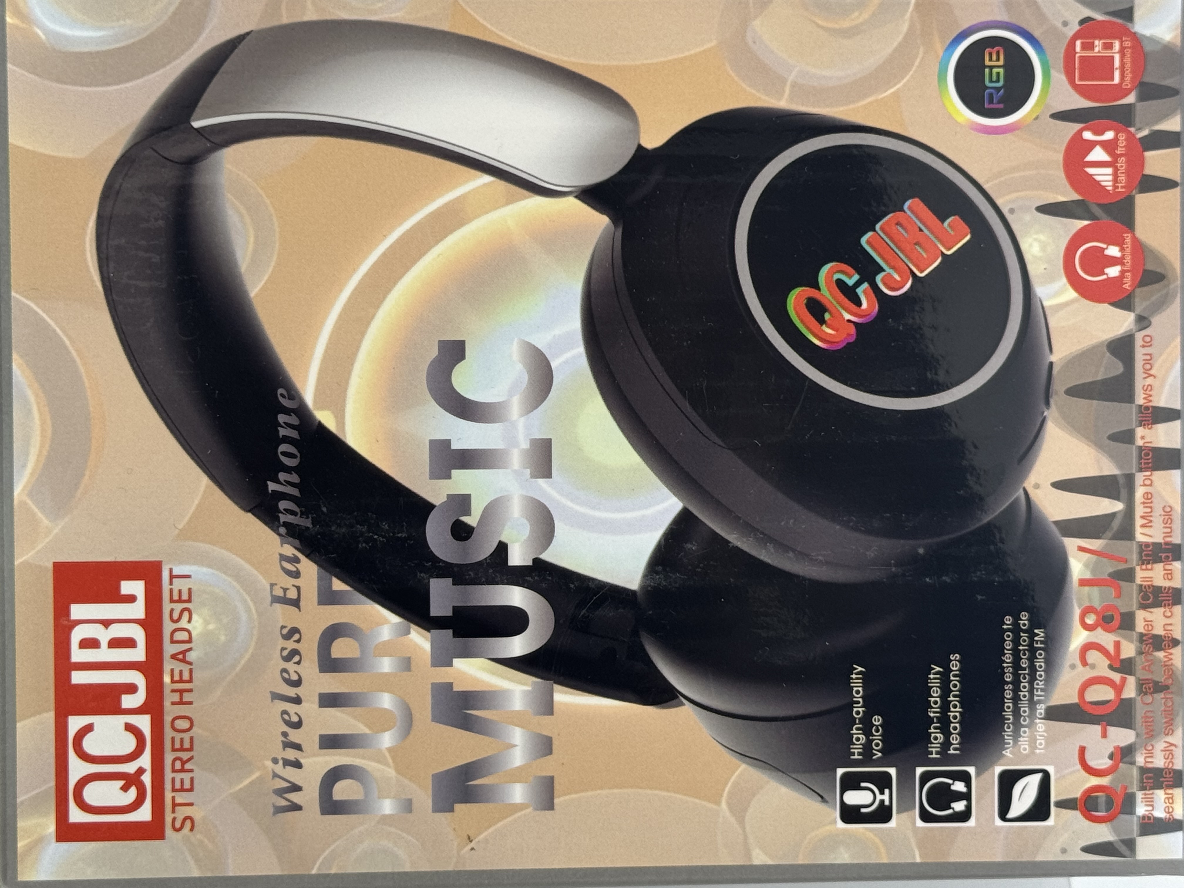 هدفون بی سیم کیو سی جی بی ال مدل QC-Q28J