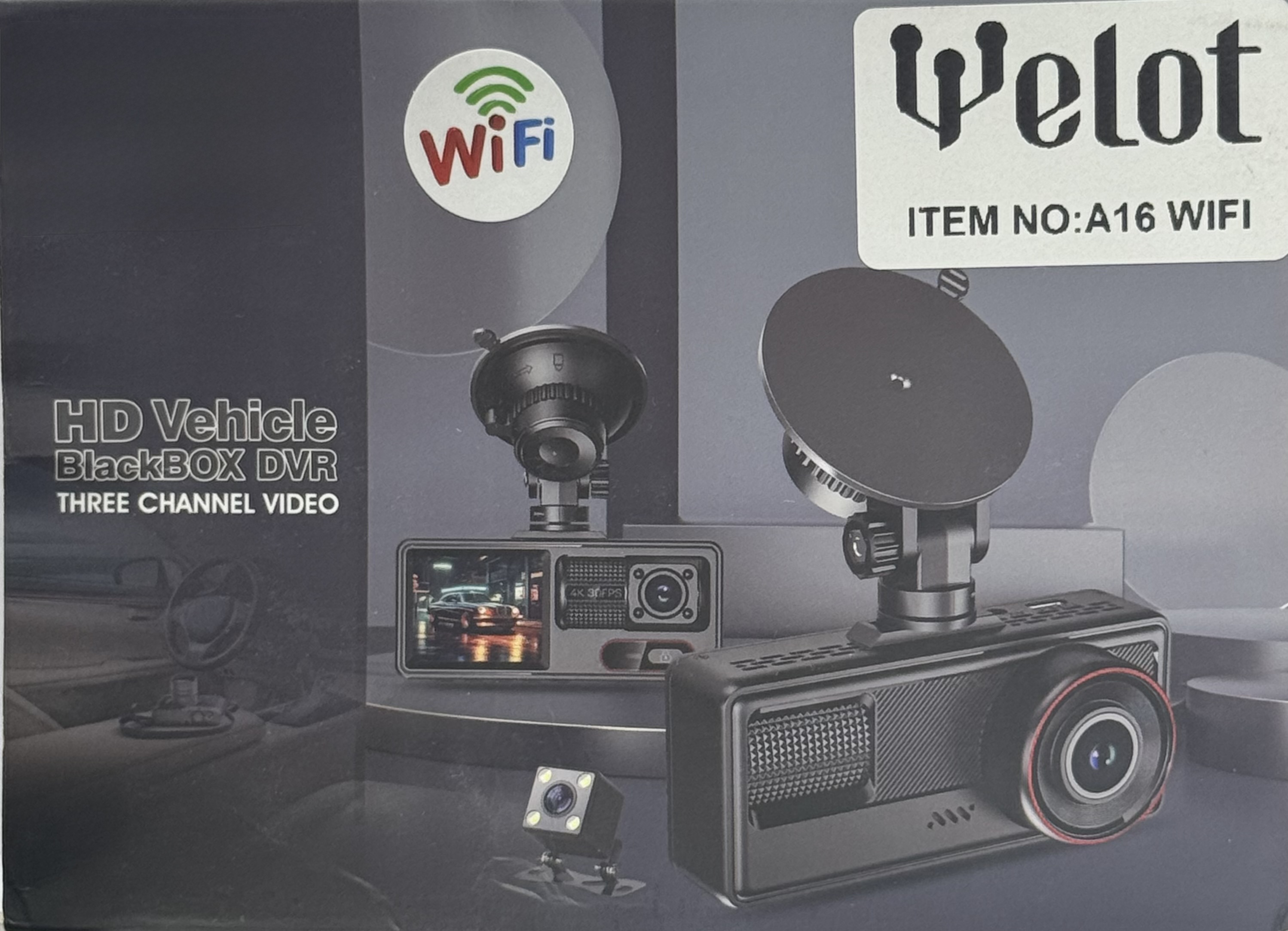 دوربین ثبت وقایع خودرو WELOT A16 WIFI