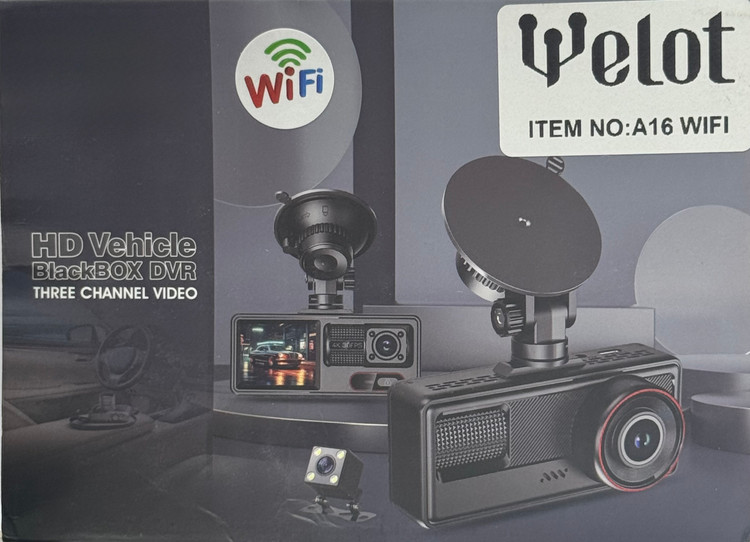 دوربین ثبت وقایع خودرو WELOT A16 WIFI